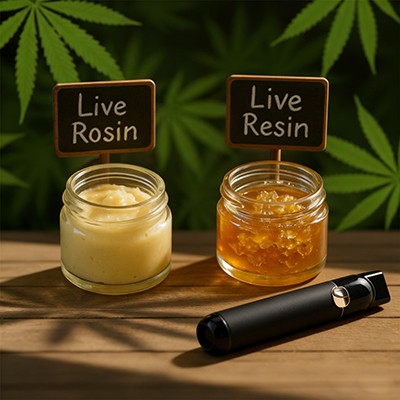 Kif Live Resin & Live Rosin Qed Jiffurmaw mill-ġdid is-Suq tas-CBD Vape
